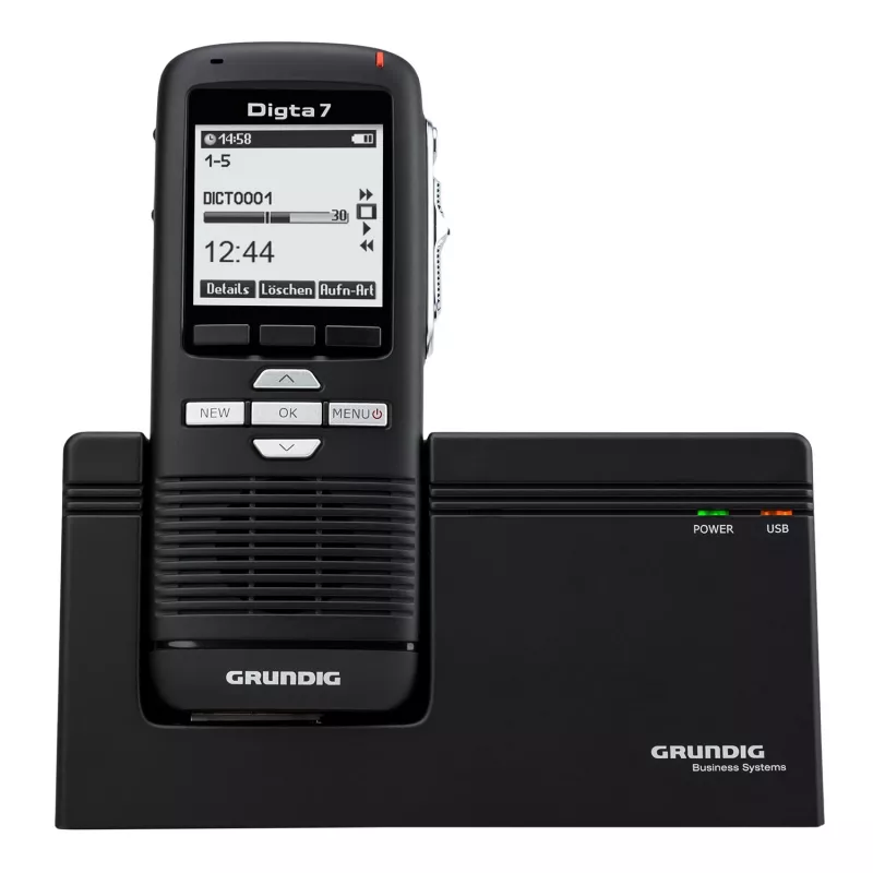 Grundig Digta 7 kit stand-alone memoria interna e scheda flash nero