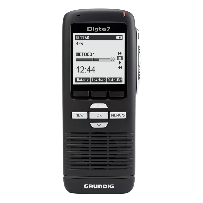 Grundig Digta 7 kit stand-alone memoria interna e scheda flash nero