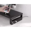 Equip 650881 supporto da scrivania per monitor con USB