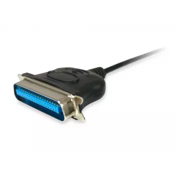 Equip cavo adattatore USB-A su parallela (Centronics 36), 1,5 m, nero