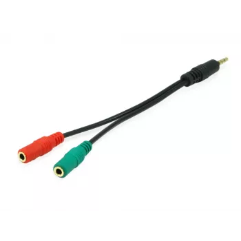 Equip 147943 cavo audio 1,5 m 2 x 3,5 mm 3,5 mm nero