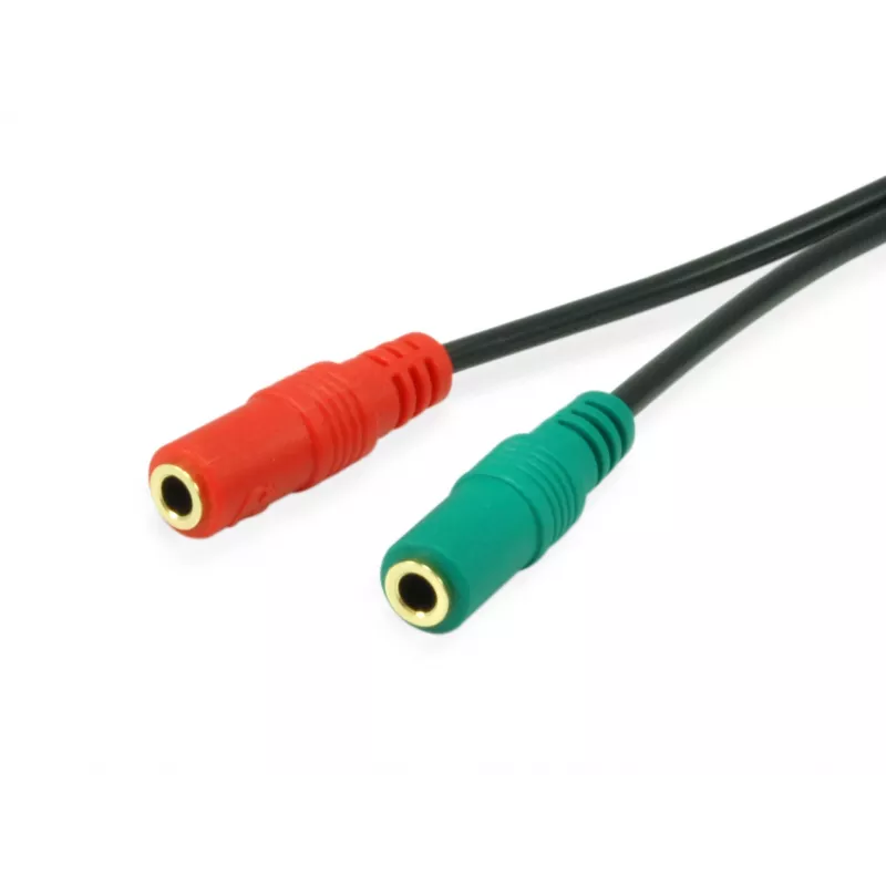 Equip 147943 cavo audio 1,5 m 2 x 3,5 mm 3,5 mm nero