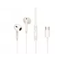 Cuffie in-ear con filo CONCEPTRONIC BRENDAN02W USB-C, in-ear, 20–20000 Hz, cavo 1,2 m, bianco