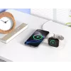 Conceptronic GORGON04W caricabatterie wireless magnetico pieghevole 2-in-1 Qi2 25W