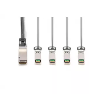 Cavo Direct Attach Digitus 40G QSFP+ to 4XSFP+ 2 m