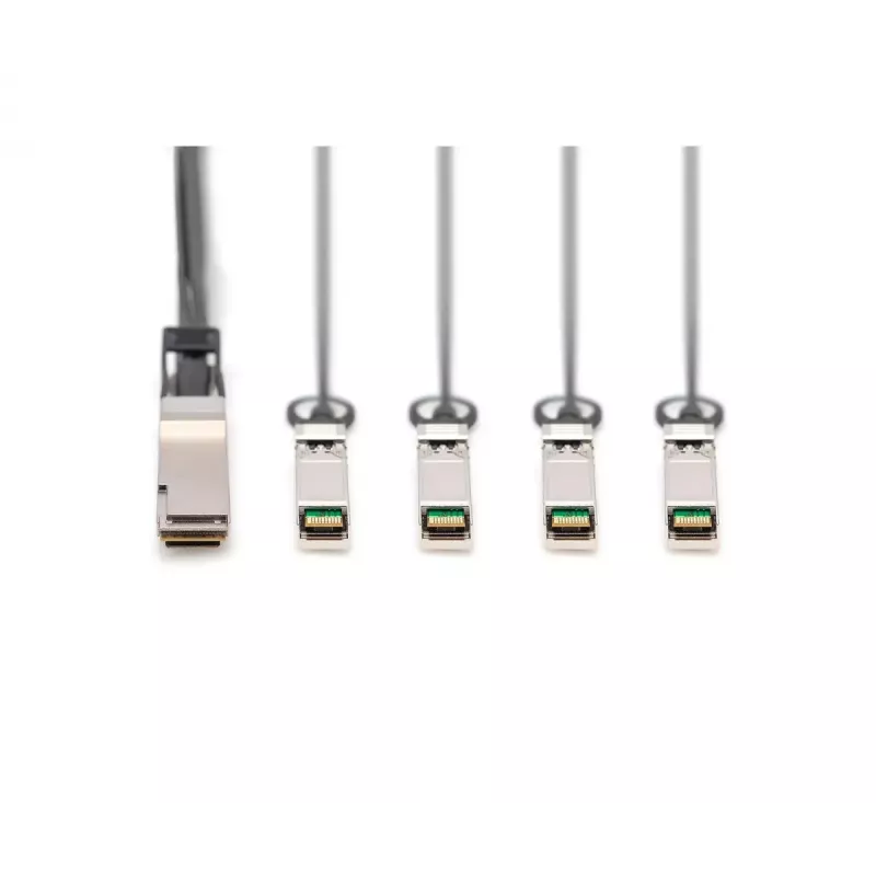 Cavo Direct Attach Digitus 40G QSFP+ to 4XSFP+ 2 m