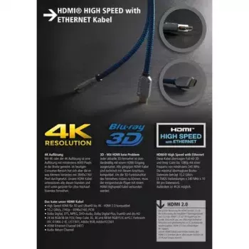 Cavo HDMI S/CONN 1,0 m