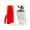 Connettore per cavo RJ-45 ShiverPeaks 72067-R rosso