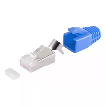 Connettore RJ-45 ShiverPeaks 72067-B blu