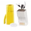 Connettore per cavo RJ-45 ShiverPeaks 72067-Y giallo