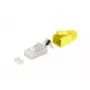 Connettore per cavo RJ-45 ShiverPeaks 72067-Y giallo