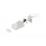 Connettore in filo RJ-45 ShiverPeaks 72067-W bianco