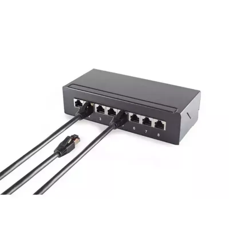Cavo di rete S/CONN 08-41015 nero 0,5 m Cat8.1 F/FTP
