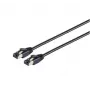 Cavo di rete S/CONN 08-41015 nero 0,5 m Cat8.1 F/FTP