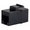 Modulo keystone ShiverPeaks S/CONN 08-10006 piatto nero RJ-45