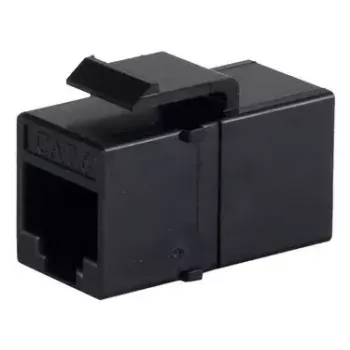 Modulo keystone ShiverPeaks S/CONN 08-10006 piatto nero RJ-45