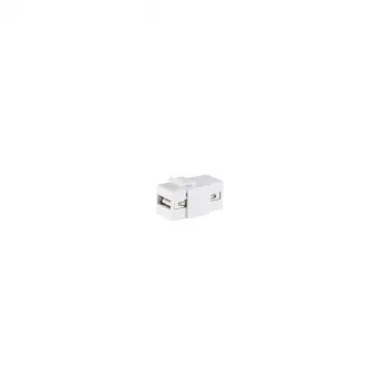Modulo Keystone ShiverPeaks S/CONN 08-10043 piatto bianco USB A