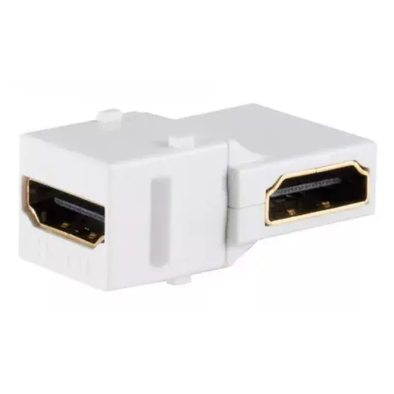 Modulo Keystone ShiverPeaks S/CONN 08-10051 angolare bianco HDMI