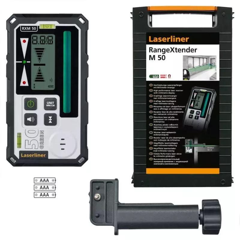 Distanziometro laser Laserliner RangeXtender M50 nero portata 50 m