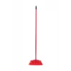 Scopa per esterni VILEDA modello 128763, setole dure, tecnopolimero, rossa