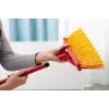 Scopa per esterni VILEDA modello 128763, setole dure, tecnopolimero, rossa