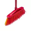 Scopa per esterni VILEDA modello 128763, setole dure, tecnopolimero, rossa