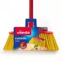 Scopa per esterni VILEDA modello 128763, setole dure, tecnopolimero, rossa