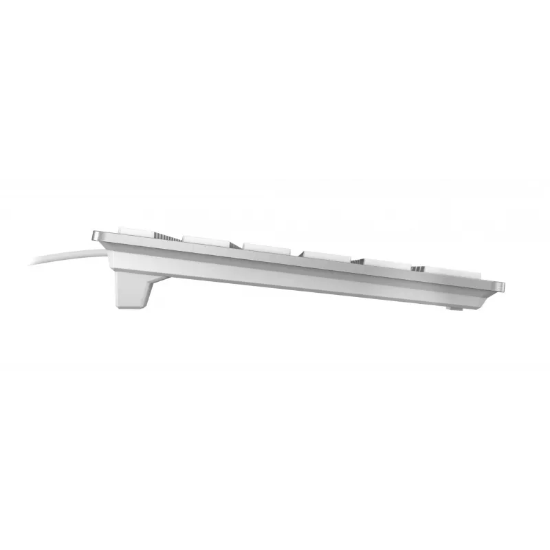 Tastiera sottile CHERRY KC 6000 FOR MAC con filo, argento/bianco, USB (QWERTY – UK)