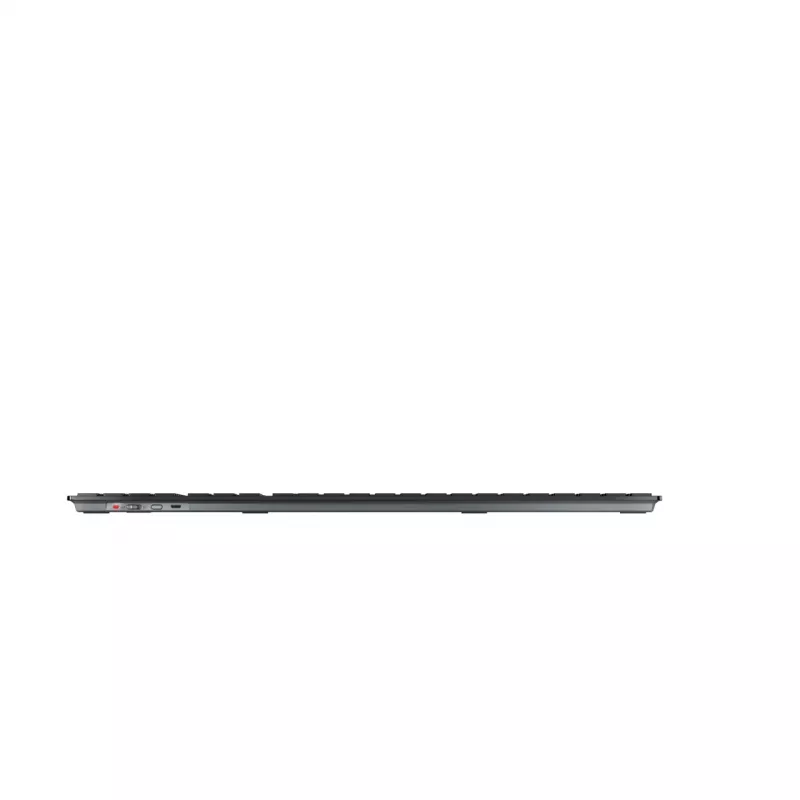 Tastiera sottile CHERRY DW 9500 con mouse inclusa universale RF wireless + Bluetooth AZERTY francese nero, grigio