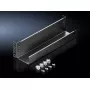Canalina portacavi Rittal 5302.043 nero acciaio profondità 350 mm