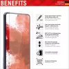 Pellicola protettiva display + custodia Displex per Samsung Galaxy A53 5G, vetro temperato