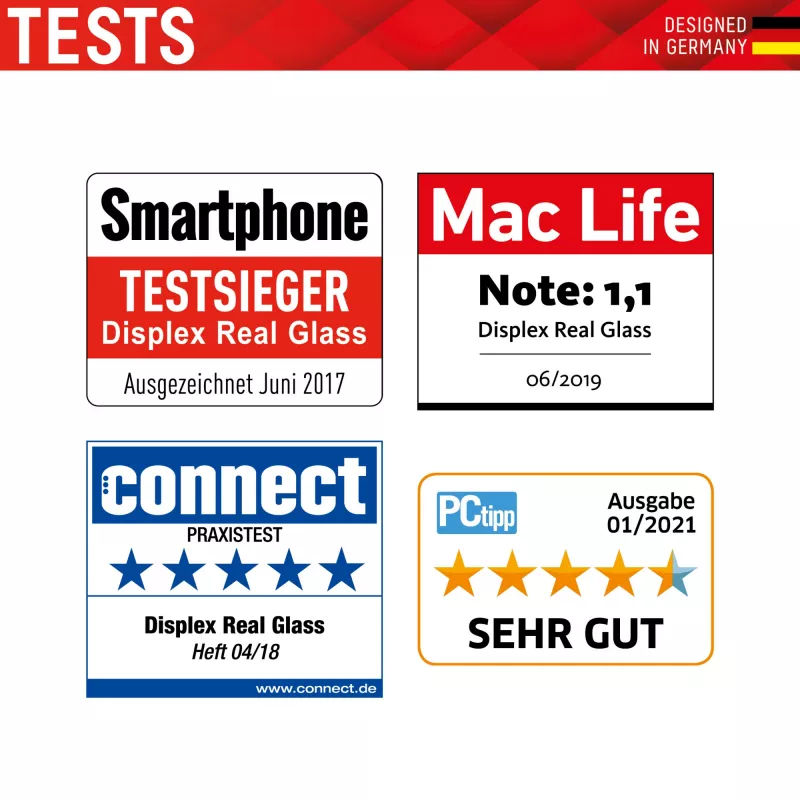 Pellicola protettiva display + custodia Displex per Samsung Galaxy A53 5G, vetro temperato