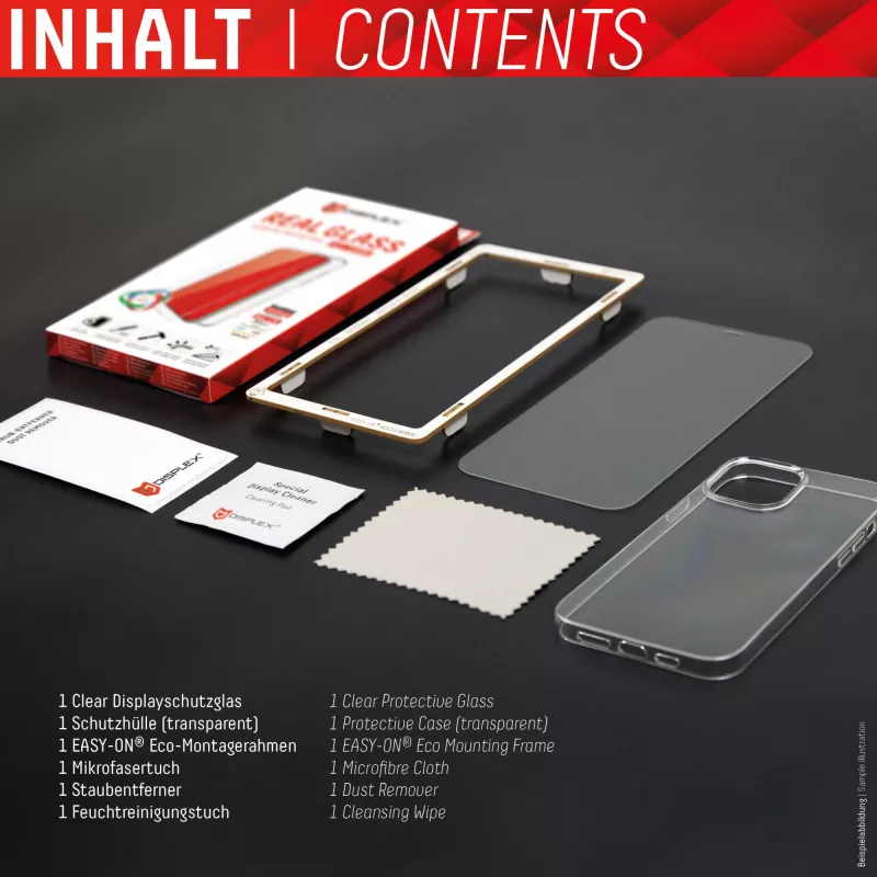Pellicola protettiva display + custodia Displex per Samsung Galaxy A53 5G, vetro temperato