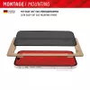Privacy Screen Protector Displex (10H) per Samsung Galaxy S24 Ultra, Eco Mounting Frame, filtro privacy