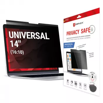 Filtro privacy magnetico a 2 vie Displex PRIVACY SAFE per laptop/notebook 14'' (16:10)