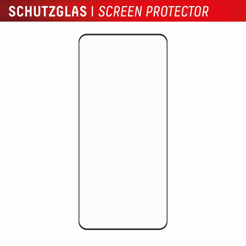 Displex Premium vetro protettivo per display (Full Cover, 10H) per Xiaomi Redmi Note 13 Pro+/Note 14 Pro(+), cornice di montaggio Eco, Full Cover