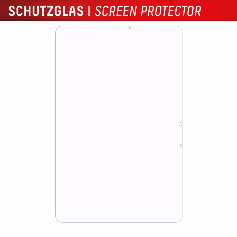 Vetro per tablet Displex (9H) per Samsung Galaxy Tab S11, cornice di montaggio Eco, infrangibile