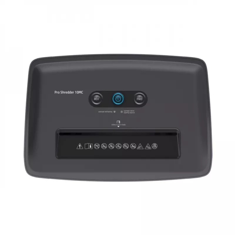 Distruggidocumenti HP Pro Shredder 10MC taglio micro 55 dB 22 cm bianco