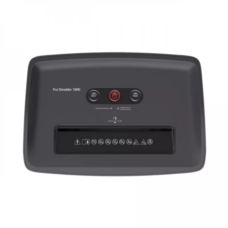 Distruggidocumenti HP Pro Shredder 10MC taglio micro 55 dB 22 cm bianco