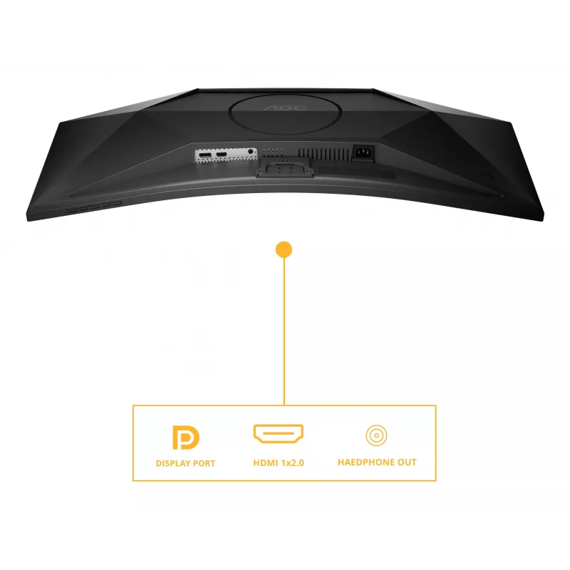 AOC B3 CU34B3E monitor per computer 86,4 cm (34 pollici) 3440 x 1440 Pixel Wide Quad HD LED nero
