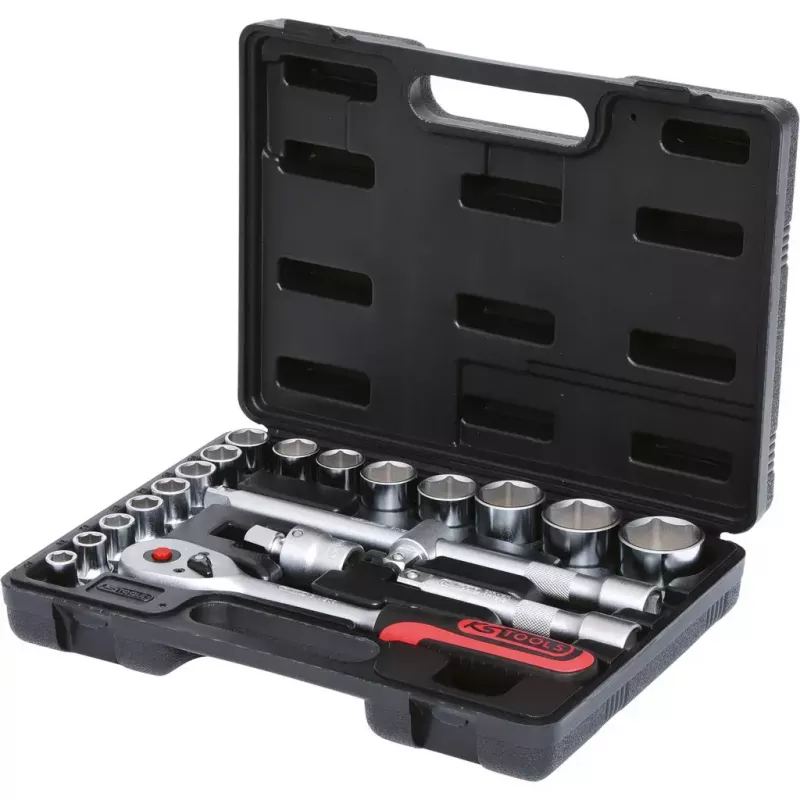 Set di chiavi a bussola KS Tools 911.0620 attacco 1/2 pollice 20 inserti 3,3 kg