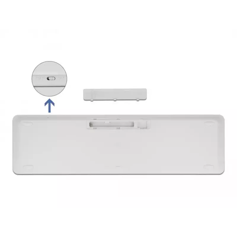 Set tastiera e mouse universale RF wireless DeLOCK 12703