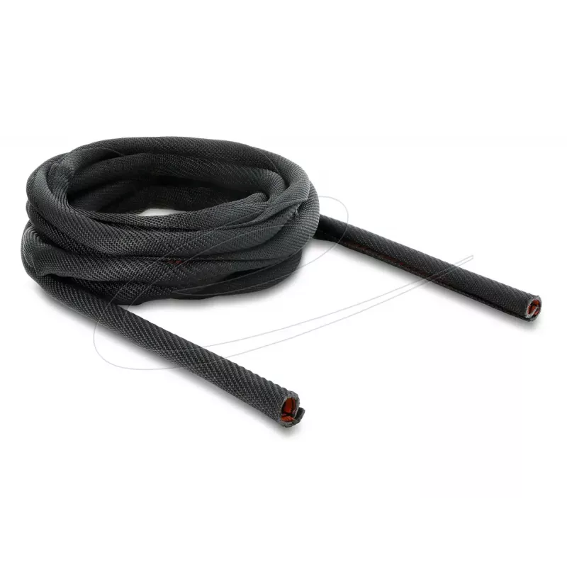 Guaina protettiva per cavi autochiudente doppio strato DELOCK 5 m × 16 mm, nero