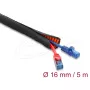 Guaina protettiva per cavi autochiudente doppio strato DELOCK 5 m × 16 mm, nero