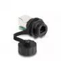 Connettore per cavi DeLOCK presa RJ12 su presa RJ12 IP68 impermeabile nero