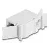 DeLOCK 90768 Modulo keystone piatto grigio RJ-45