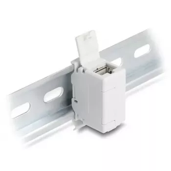 DeLOCK 90768 Modulo keystone piatto grigio RJ-45