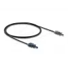 DELOCK Adattatore in fibra ottica 90998 cavo multimodale POF 100 cm nero/grigio