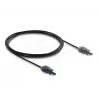Cavo in fibra ottica DELOCK 91022 multimodale POF 3 m, nero/grigio