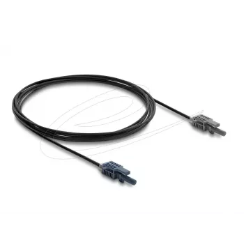 Cavo in fibra ottica DELOCK 91022 multimodale POF 3 m, nero/grigio